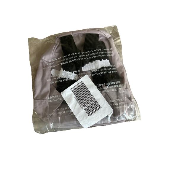 NWT BAGGU Mini Nylon Backpack Dusty Pink - Picture 5 of 5